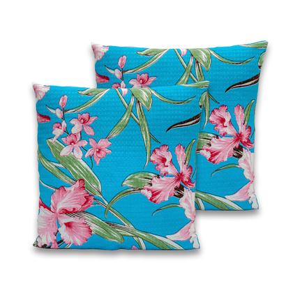 Imagem de Kit 2 Capas de Almofadas Piquet Favinho 40x40 C/ Zíper