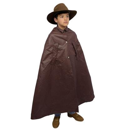 Imagem de Kit 2 Capas de Chuva Boiadeiro Infantil SV61006 - Marrom