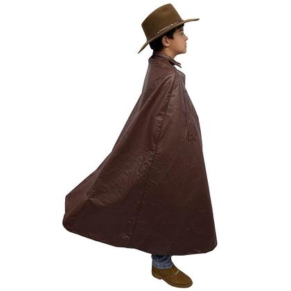 Imagem de Kit 2 Capas de Chuva Boiadeiro Infantil SV61006 - Marrom