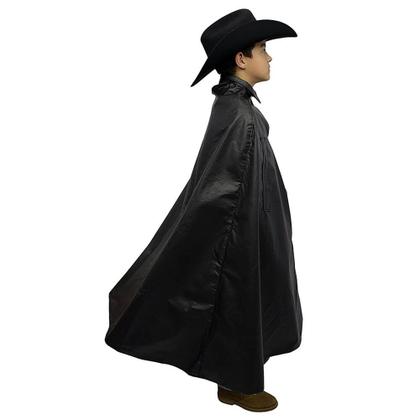 Imagem de Kit 2 Capas de Chuva Boiadeiro Infantil SV61012 - Preta e Marrom