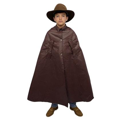 Imagem de Kit 2 Capas de Chuva Boiadeiro Infantil SV61012 - Preta e Marrom