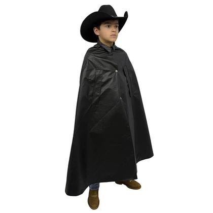 Imagem de Kit 2 Capas de Chuva Boiadeiro Infantil SV61012 - Preta e Marrom