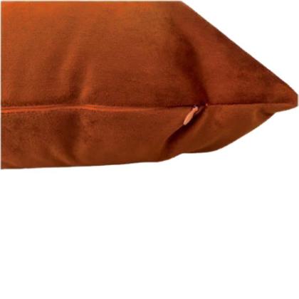 Imagem de Kit 2 Capas para Almofada Drapeada em Veludo Quadrada 43x43 com Enchimento 50x50 Várias Cores