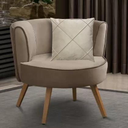 Imagem de Kit 2 Capas para Almofada Drapeada em Veludo Quadrada 43x43 com Enchimento 50x50 Várias Cores