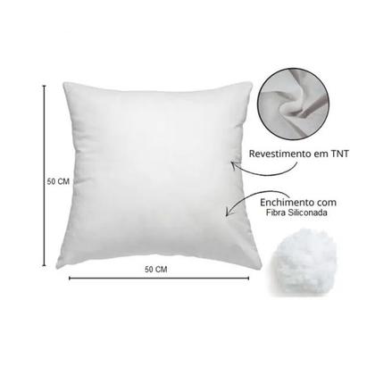 Imagem de Kit 2 Capas para Almofada Drapeada em Veludo Quadrada 43x43 com Enchimento 50x50 Várias Cores