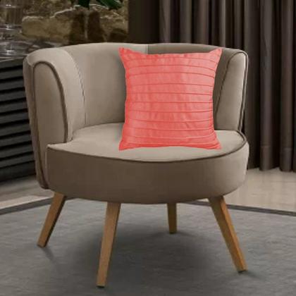 Imagem de Kit 2 Capas para Almofada Drapeada Line em Veludo 43x43 com Enchimento 50x50