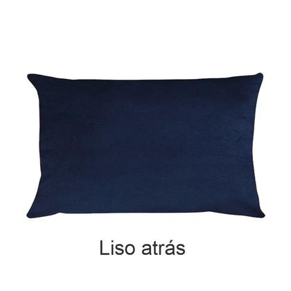 Imagem de Kit 2 Capas para Almofada Drapeada Line em Veludo 50x30 com Enchimento 55x35