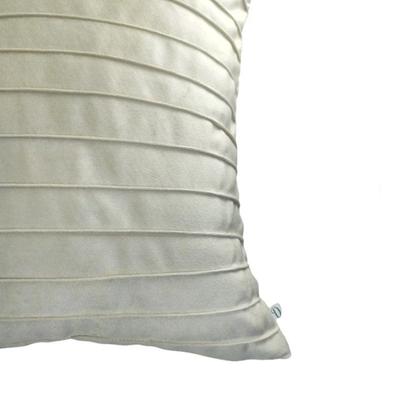 Imagem de Kit 2 Capas para Almofada Drapeada Line em Veludo 50x30 com Enchimento 55x35