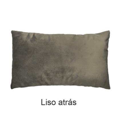 Imagem de Kit 2 Capas para Almofada Drapeada Line em Veludo 50x30 com Enchimento 55x35