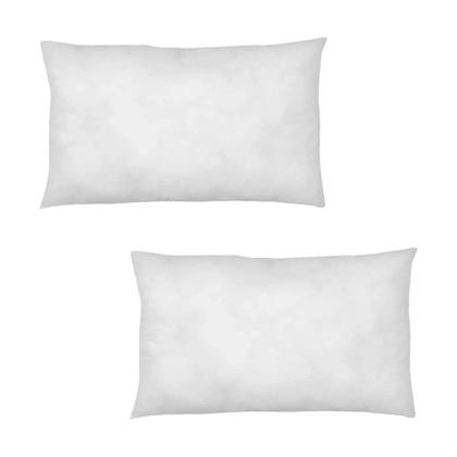 Imagem de Kit 2 Capas para Almofada Drapeada Line em Veludo 50x30 com Enchimento 55x35