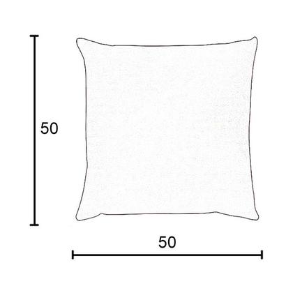Imagem de Kit 2 Capas para Almofada em Veludo Liso Quadrada 50x50 Várias Cores