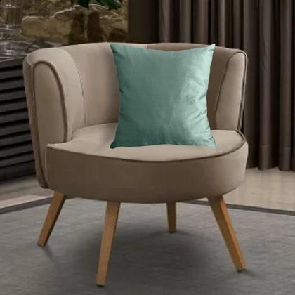 Imagem de Kit 2 Capas para Almofada em Veludo Liso Quadrada 50x50 Várias Cores