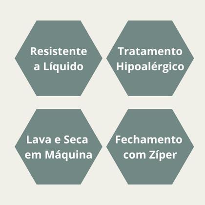 Imagem de Kit 2 Capas Protetoras de Travesseiro 200 Fios