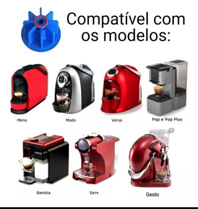 Imagem de Kit 2 Cápsula Retrolavagem 2 Anéis Vedação Cafeteira Três Corações