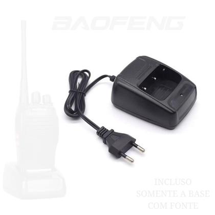 Imagem de Kit 2 Carregadores Baofeng De Mesa Original Para os Modelos 777s 888s
