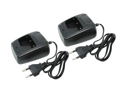 Imagem de Kit 2 Carregadores Baofeng De Mesa Original Para os Modelos 777s 888s