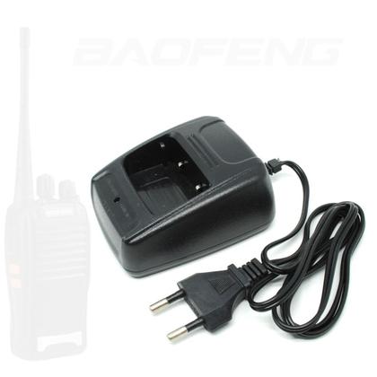 Imagem de Kit 2 Carregadores Baofeng De Mesa Original Para os Modelos 777s 888s