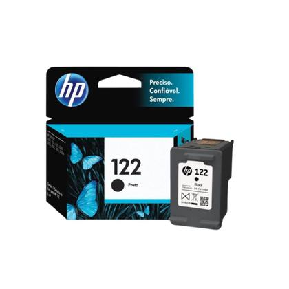 Imagem de Kit 2 Cartucho HP 122 Preto e Colorido + Resma de Papel Sulfite A4 Chamex