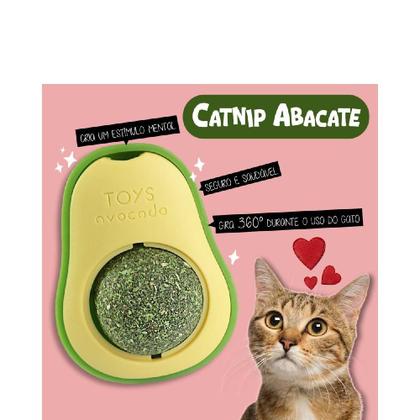 Imagem de Kit 2 Catnip Abacate Brinquedo Interativo -  Formulado para despertar o interesse e curiosidade do seu gatinho.