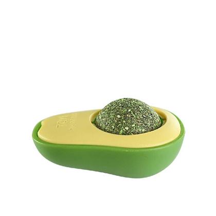 Imagem de Kit 2 Catnip Abacate Brinquedo Interativo -  Formulado para despertar o interesse e curiosidade do seu gatinho.