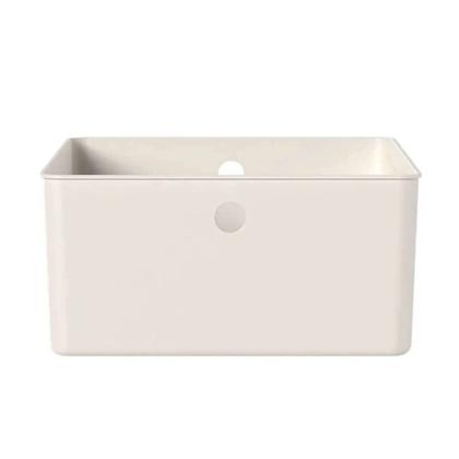 Imagem de Kit 2 Cestos Organizadores Multiuso 12L Bege Flow 34x27x13cm Ou Lavanderia Closet