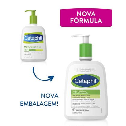 Imagem de Kit 2 Cetaphil Loção Hidratante Pele Normal Seca 473ml cada