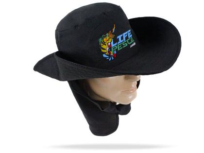 Imagem de Kit 2 Chapéus Com Protetor De Nuca LIFE PESCA - Várias Cores