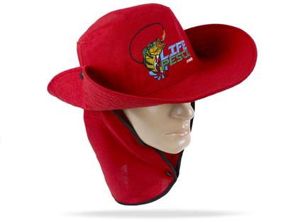 Imagem de Kit 2 Chapéus Com Protetor De Nuca LIFE PESCA - Várias Cores