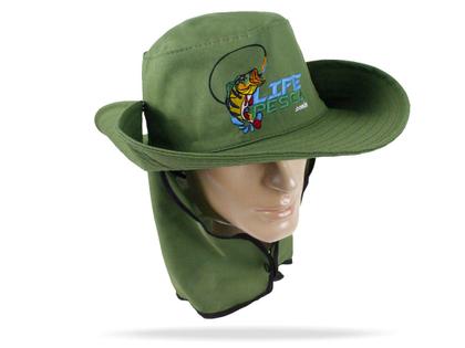 Imagem de Kit 2 Chapéus Com Protetor De Nuca LIFE PESCA - Várias Cores