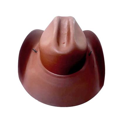 Imagem de Kit 2 Chapéus de Vaqueiro Cowboy serve em Adulto e crianças Festa Junina Marrom