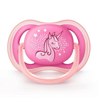 Imagem de Kit 2 Chupetas Avent Ultra Air/Soft Decoradas 6-18M