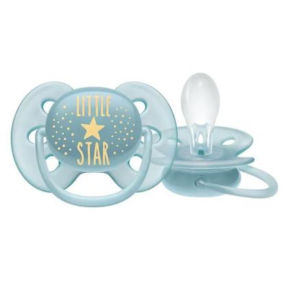 Imagem de Kit 2 Chupetas Avent Ultra Air/Soft Decoradas 6-18M