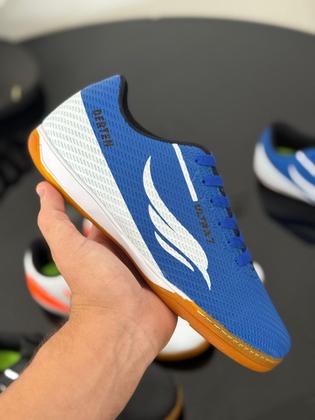 Imagem de Kit 2 Chuteiras Futsal Tênis Salão Quadra Futebol Resistente