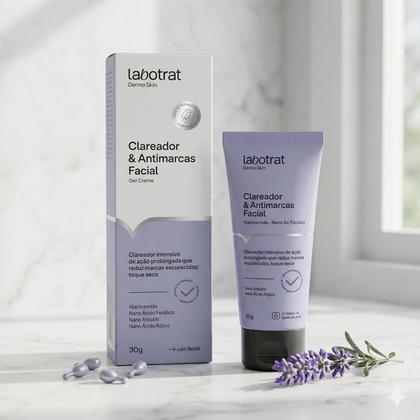 Imagem de Kit 2 Clareador Labotrat Facial Antimarcas Niacinamide 30g