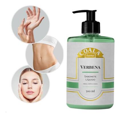 Imagem de Kit 2 Coala Home Sabonete Líquido Corpo Mãos Verbena 500ml