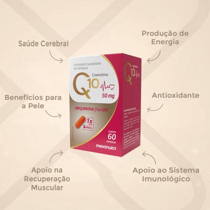 Imagem de Kit 2 Coenzima Q10 Gold 50mg 60 Caps Maxinutri
