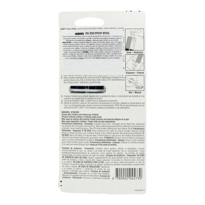 Imagem de Kit 2 Cola Epoxi Titanium Rachaduras Trincas Metalicas Abro Steel