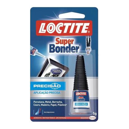 Imagem de Kit 2 Cola Instantânea Super Bonder Embalagem Com 5g