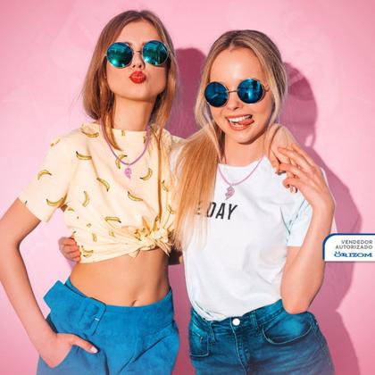 Imagem de kit 2 colares amizade best friend + pingente coração presente moda menina Qualidade Premium rosa ajustavel