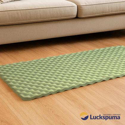Imagem de Kit 2 colchonetes Pillow Top espuma D28 Gomos 185x85x4cm  Anti-Stress