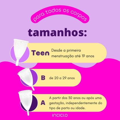 Imagem de Kit 2 Coletores Menstruais Inciclo + 2 Cápsulas Esterilizadoras