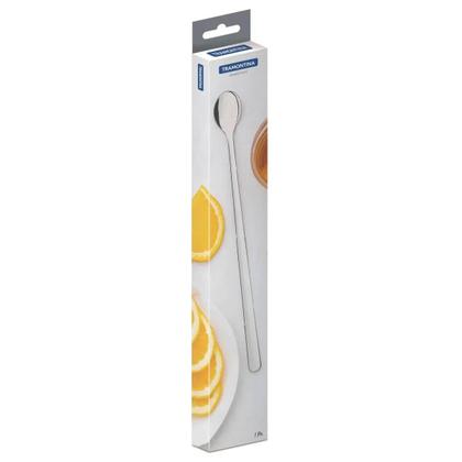 Imagem de Kit 2 Colheres Bailarina 30cm Inox Bebidas Tramontina Amazonas Coquetel Suco Drink