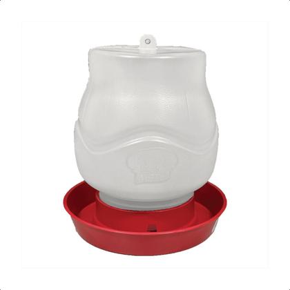 Imagem de Kit 2 Comedouro Tubular 3kg e 2 Bebedouro Rosca 2LPara Aves