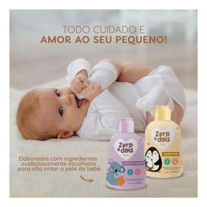 Imagem de Kit 2 Condicionador Bebê Suave Hipoalergênico Zero a Dois