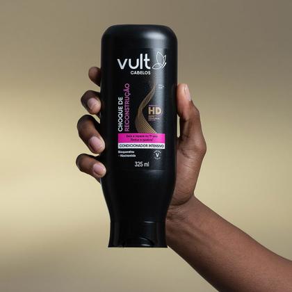 Imagem de Kit 2 Condicionador Restauração Choque de Reconstrução Reparação 325ml Vult