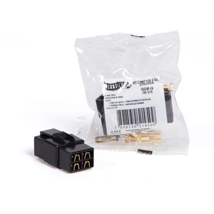 Imagem de Kit 2 Conectores 4 Vias + 2 Conectores 2 Vias