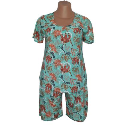 Imagem de Kit 2 Conjunto Senhora Feminino Com Bolso Plus Soltinhos .