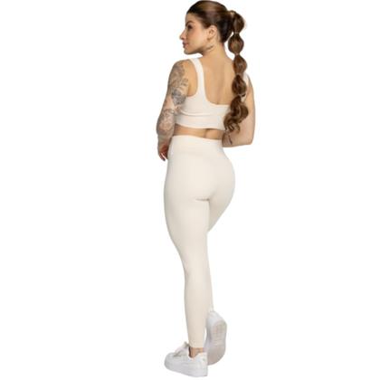 Imagem de KIT 2 Conjunto Top Alça Grossa e Calça Smart WLS Modas Alta Compressão Academia Moda Fitness