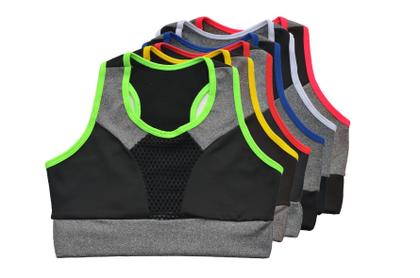 Imagem de Kit 2 Conjuntos Fitness Academia Feminino Top e Short (4 peças)