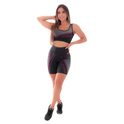 Imagem de Kit 2 Conjuntos Top + Bermuda Short  Sublimado Suplex